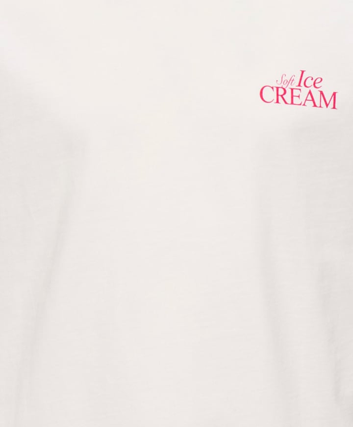 Meisjes t-shirt ecru