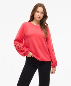 Dames sweater rood