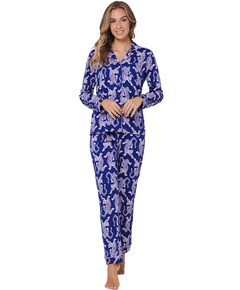 Dames pyjamaset paars