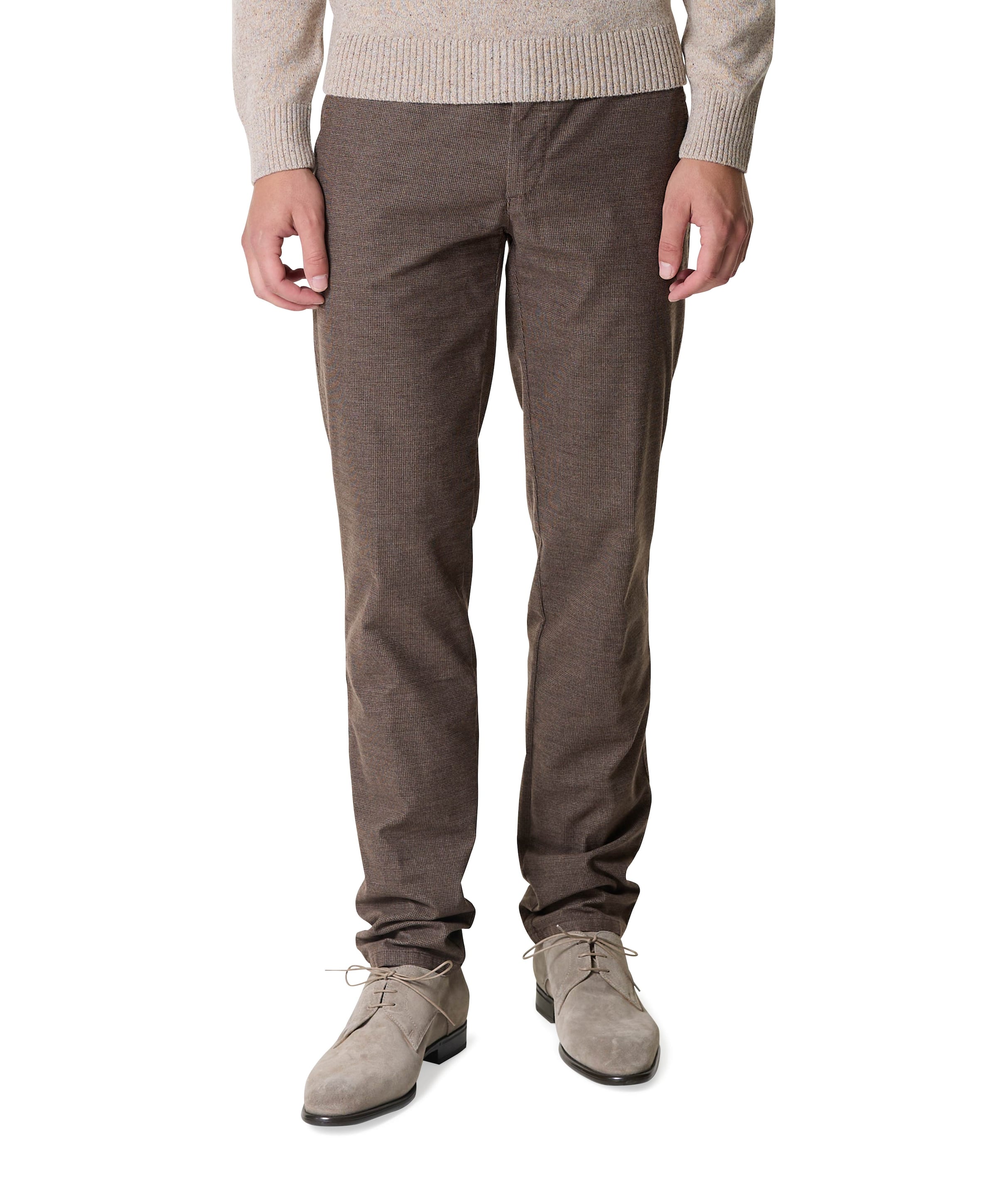 Luxury Comfort Chino heren pantalon bruin
