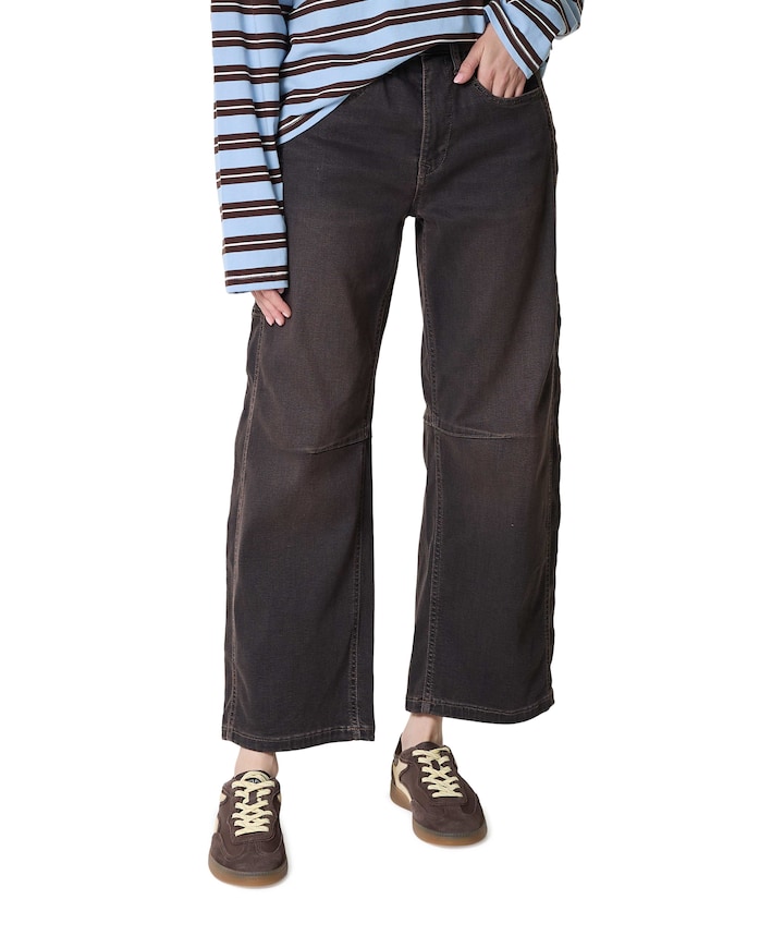 OHIO dames jeans bruin