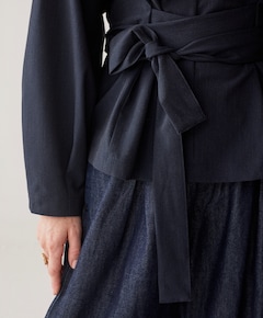 Dames blouse blauw