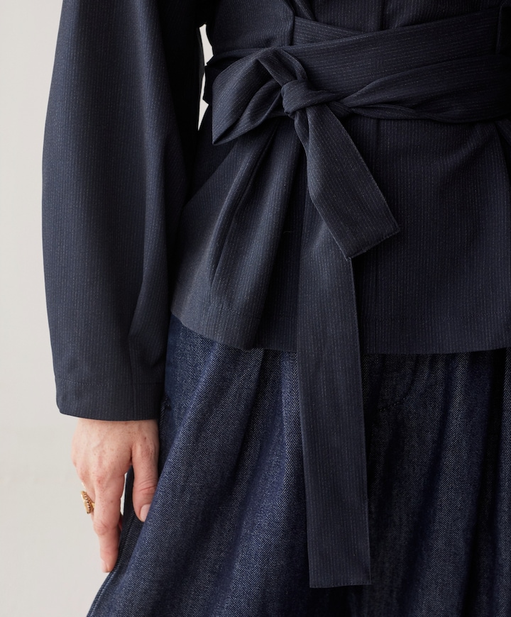 Dames blouse blauw