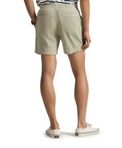Woven heren korte broek beige