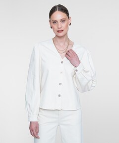 Dames blouse ecru
