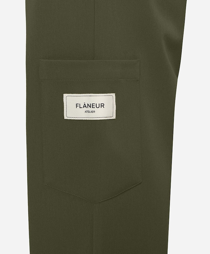 Atelier Tailored heren broek groen