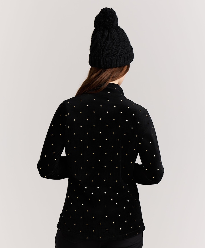 Dames pully zwart