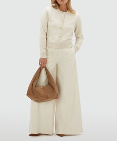Dames vest ecru