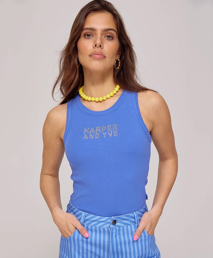 T-shirt blauw
