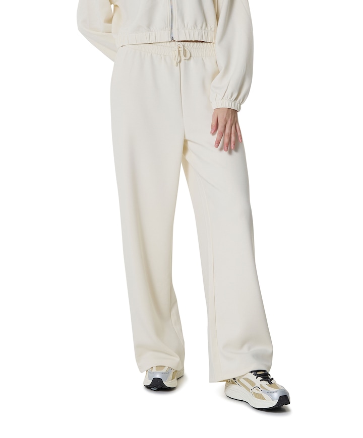 ONLSCARLETT WIDE broek ecru