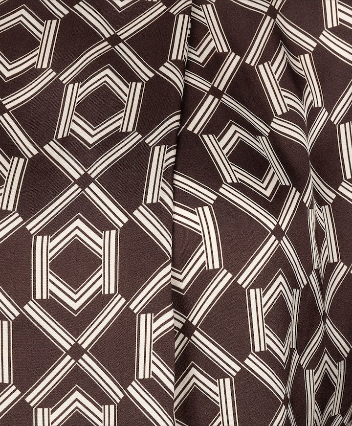 Dames blouse bruin