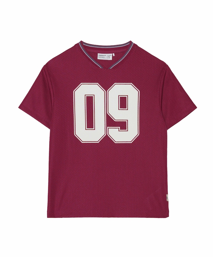 Jongens T-shirt rood