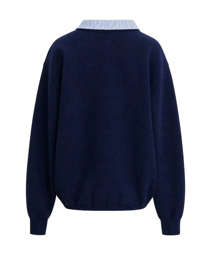 Dames vest blauw