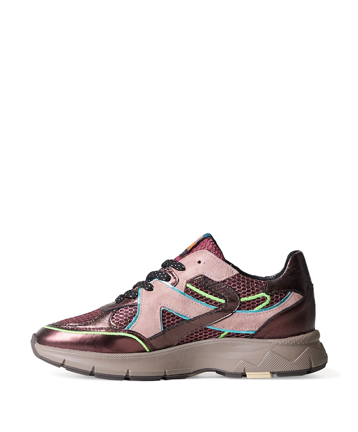 dames sneakers bordeaux