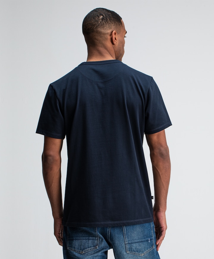 Heren T-shirt blauw