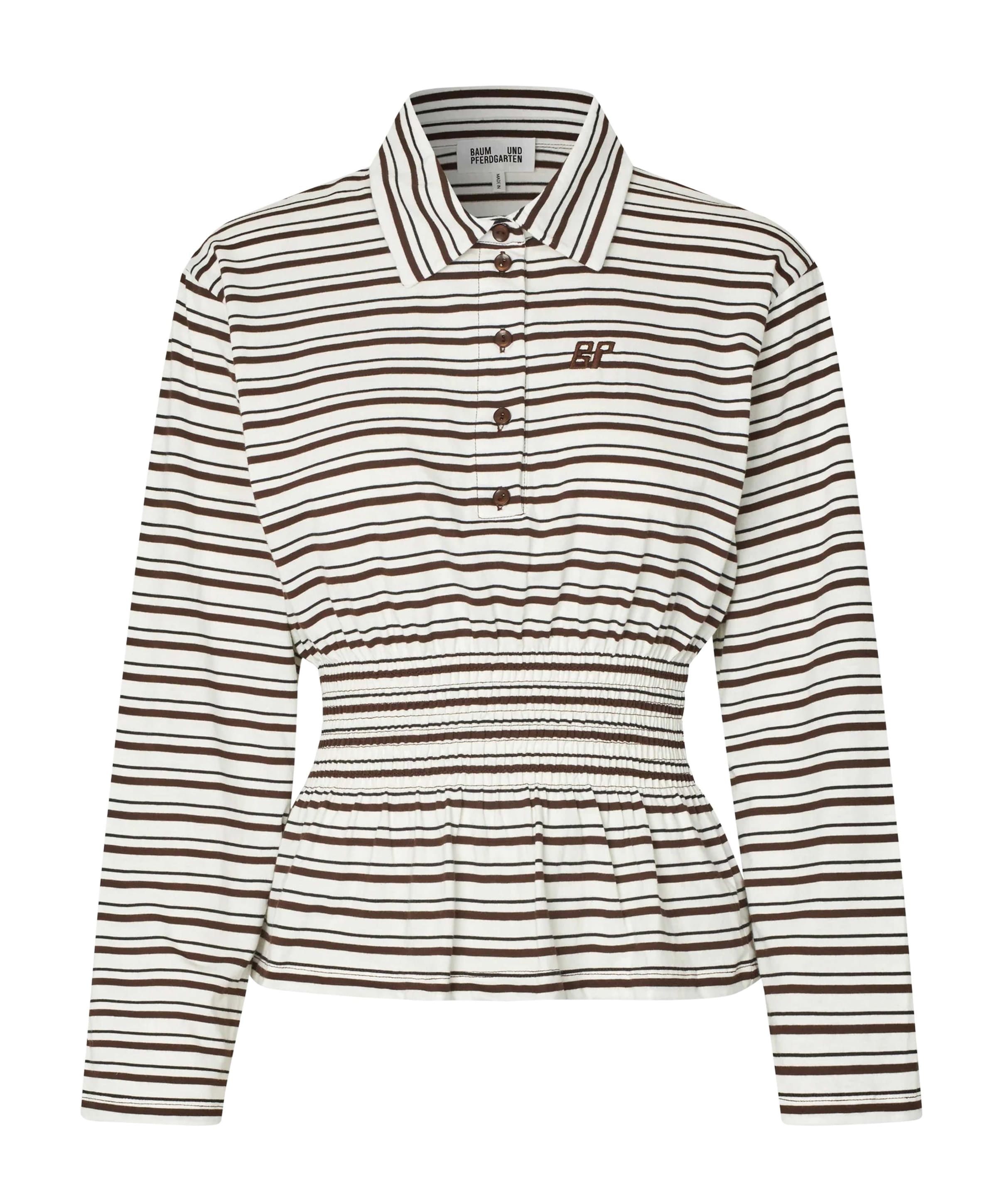 Dames polo beige
