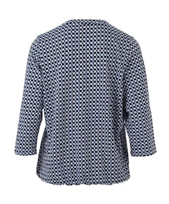 Dames blouse blauw