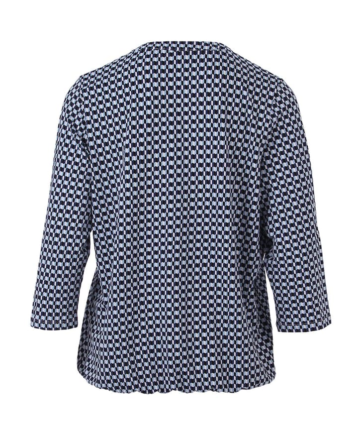 Dames blouse blauw