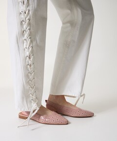 dames slingbacks roze