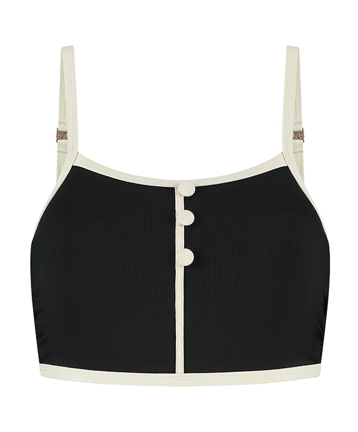 Dames bikinitop zwart