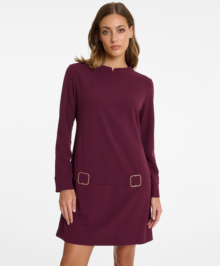 Jurk bordeaux