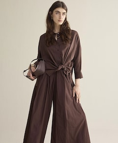 Dames blouse bruin