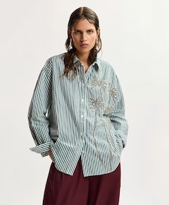 Dames blouse groen