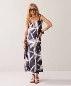 Dames jurk blauw