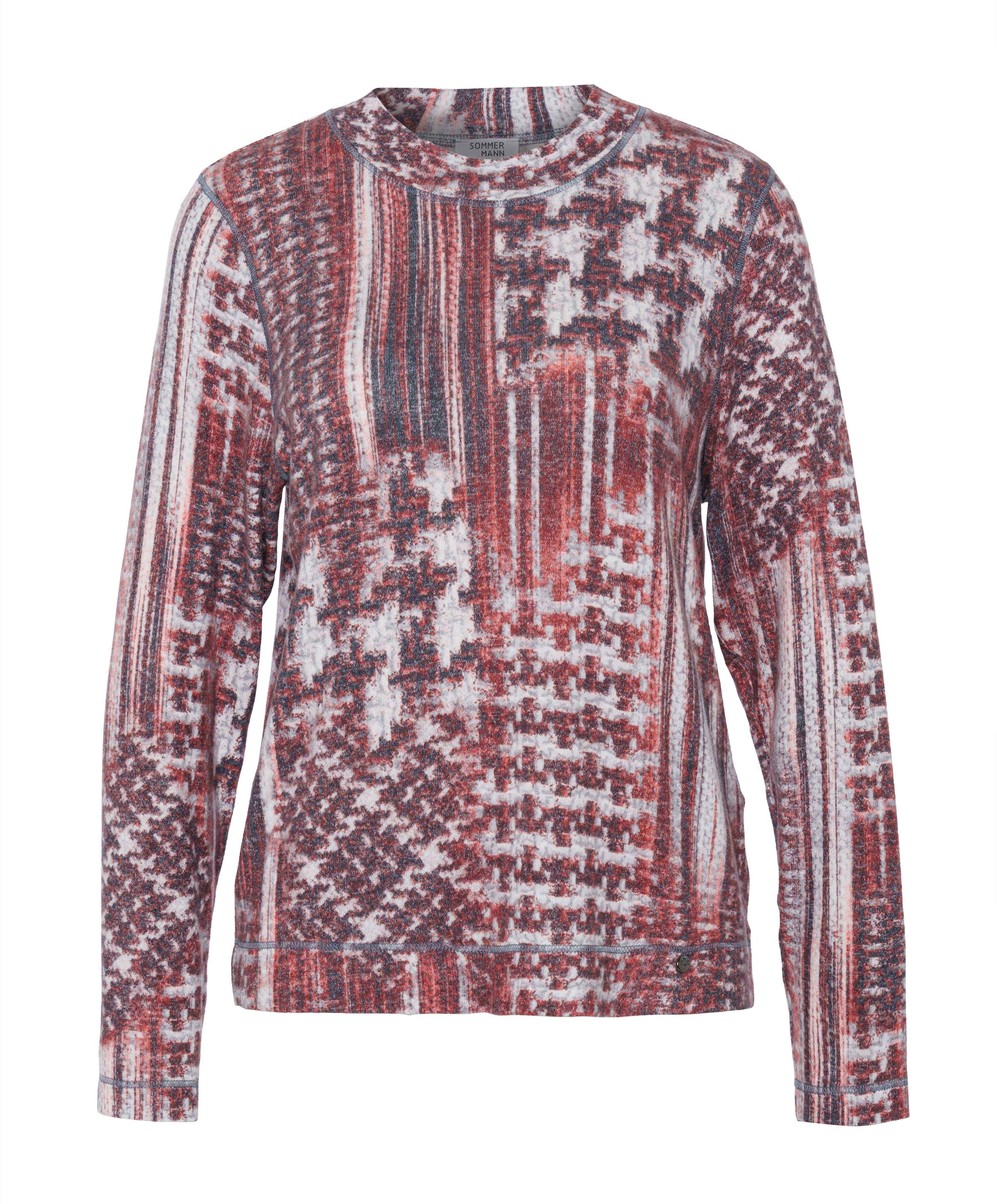 Dames longsleeve rood