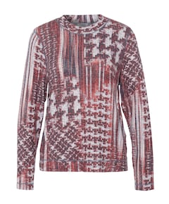 Dames longsleeve rood