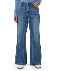 Flair panels dames jeans blauw