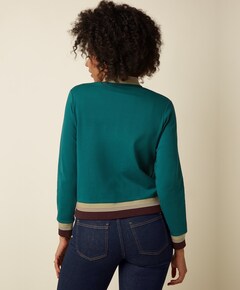 Dames jas groen