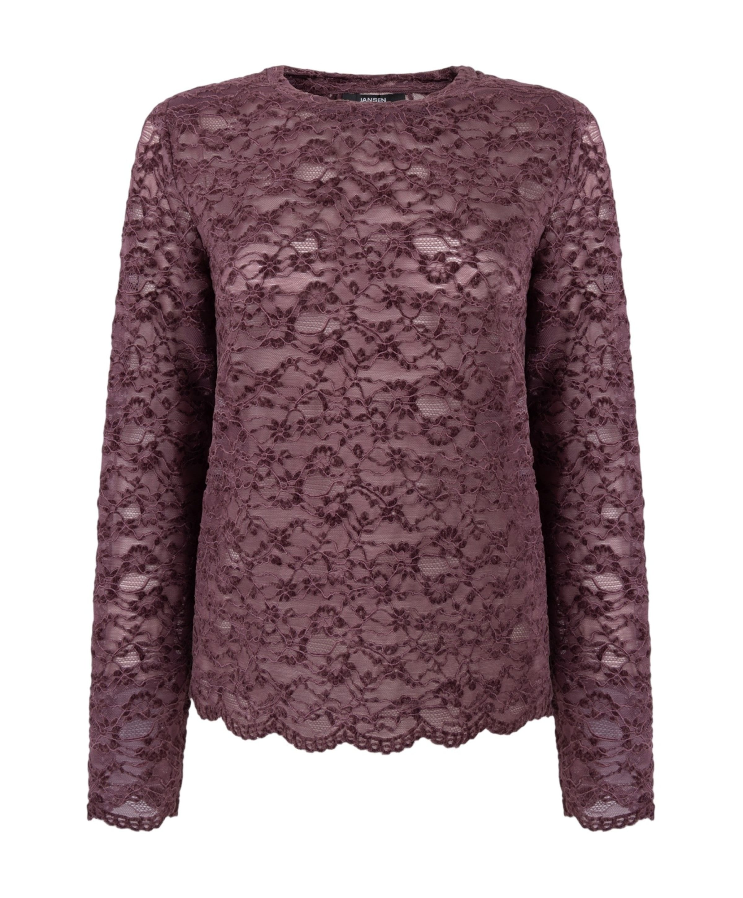 Dames top rood