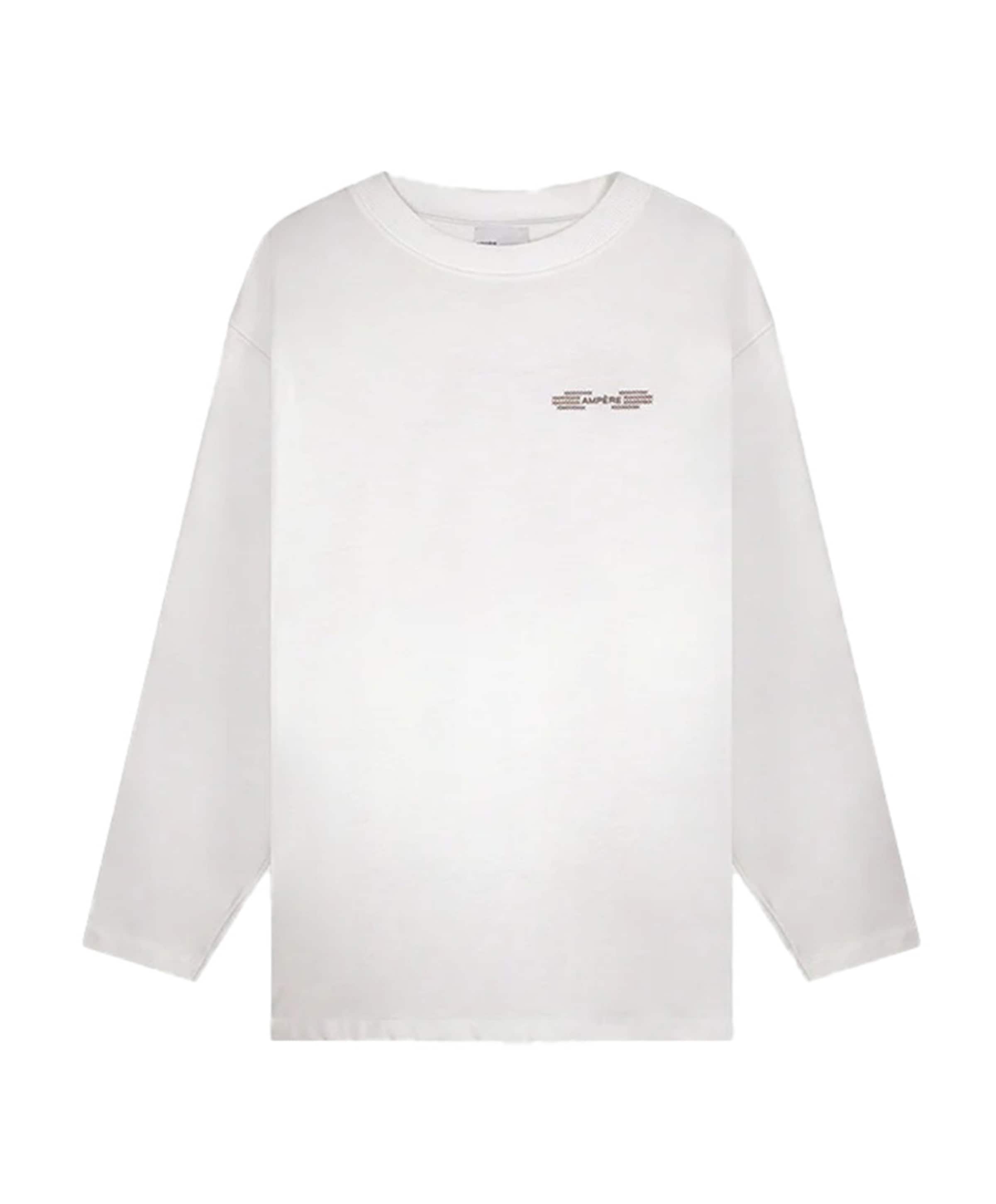 Heren longsleeve wit