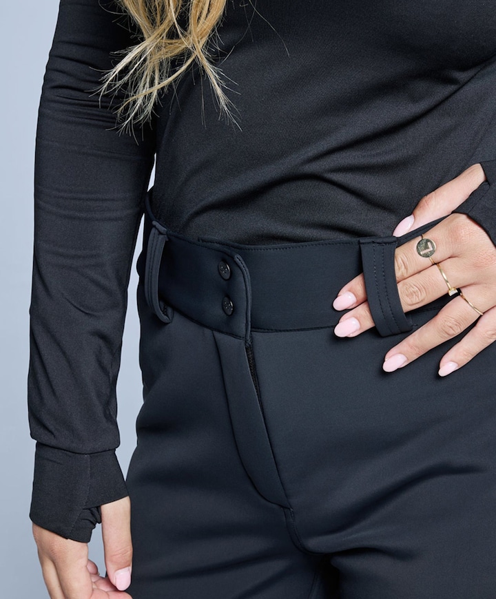 Arctic Stretch Softshell Pant Women dames skibroek zwart