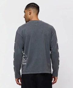 Uniseks longsleeve grijs