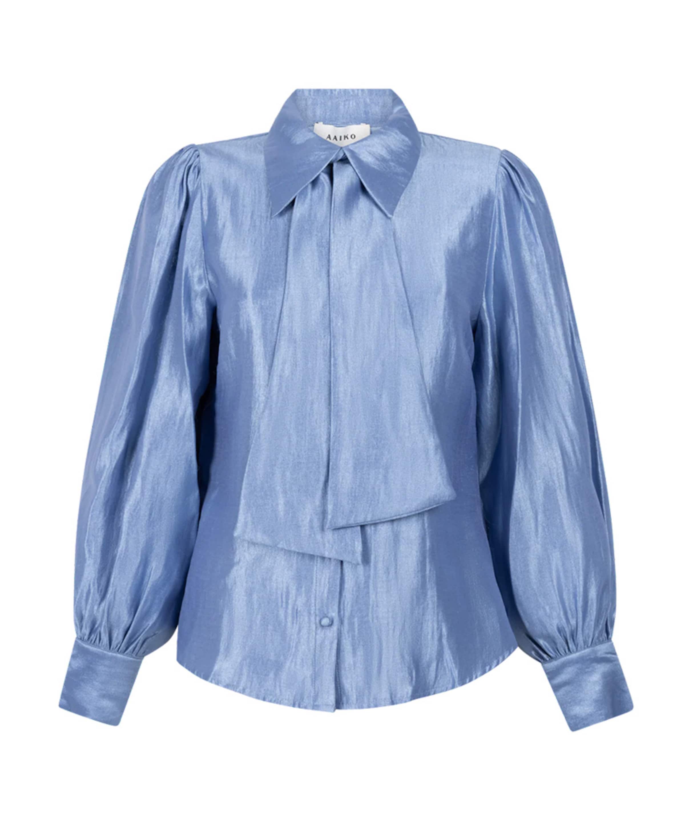 Dames blouse blauw