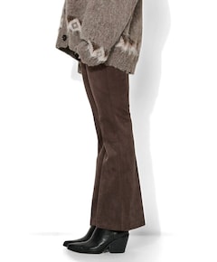 Antonia Bootcut dames broek bruin