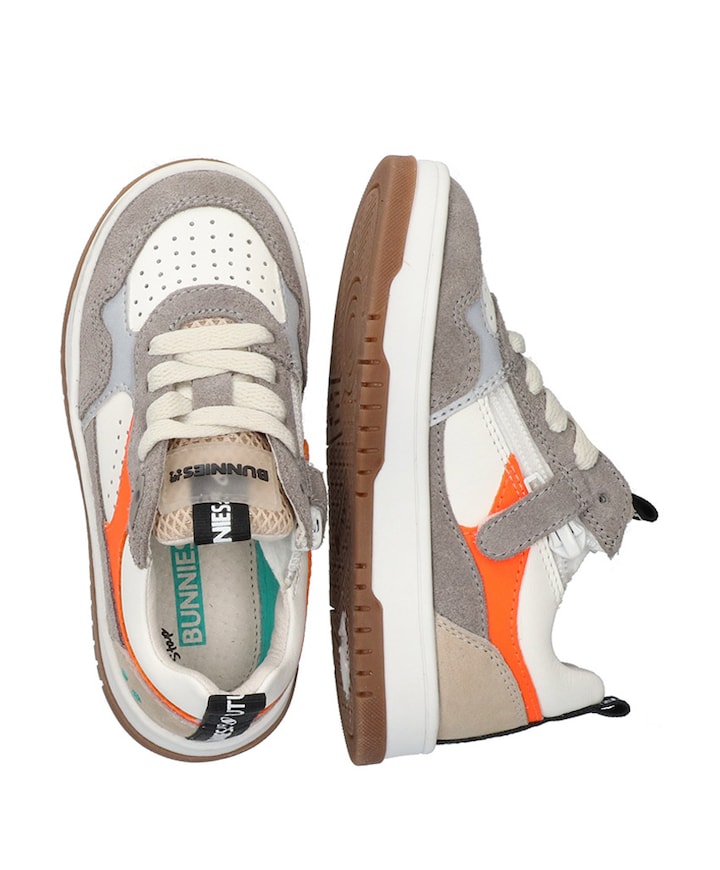 Bob Baas jongens sneakers grijs