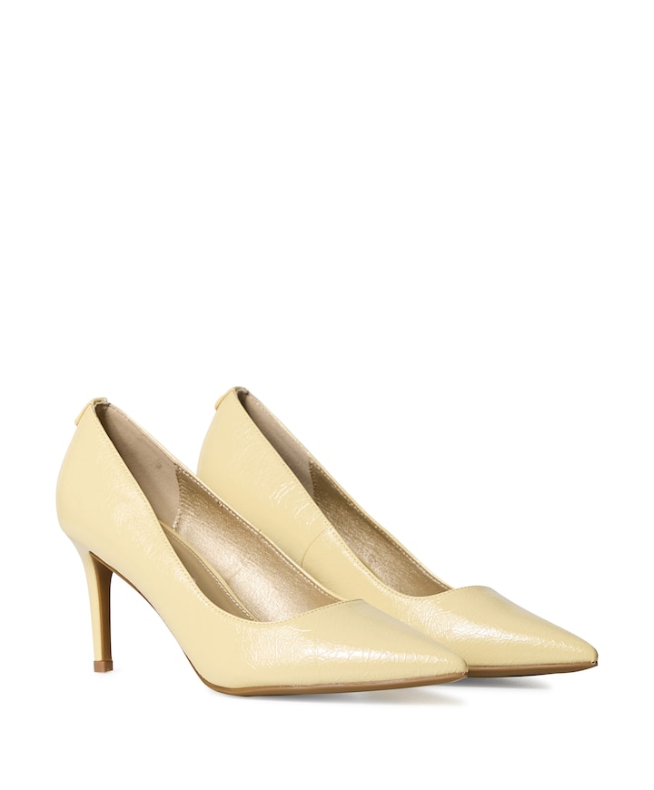 dames pumps geel