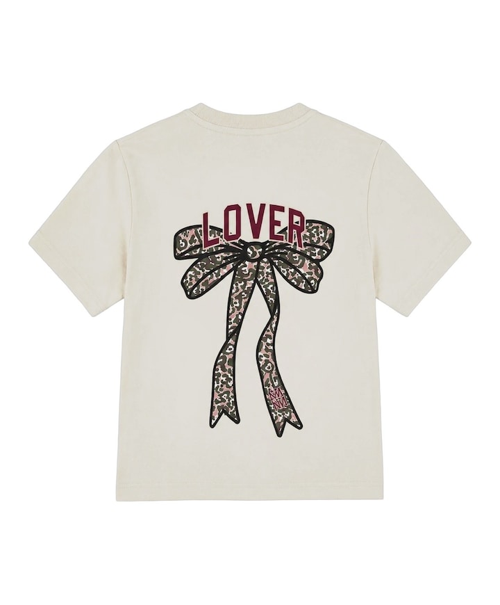 Meisjes T-shirt beige