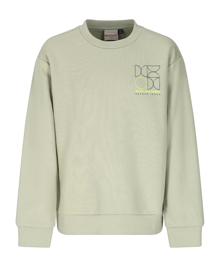 Jongens sweater groen