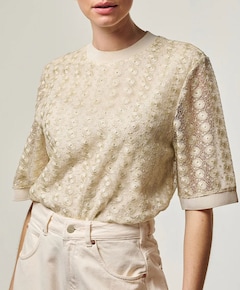 Dames T-shirt ecru