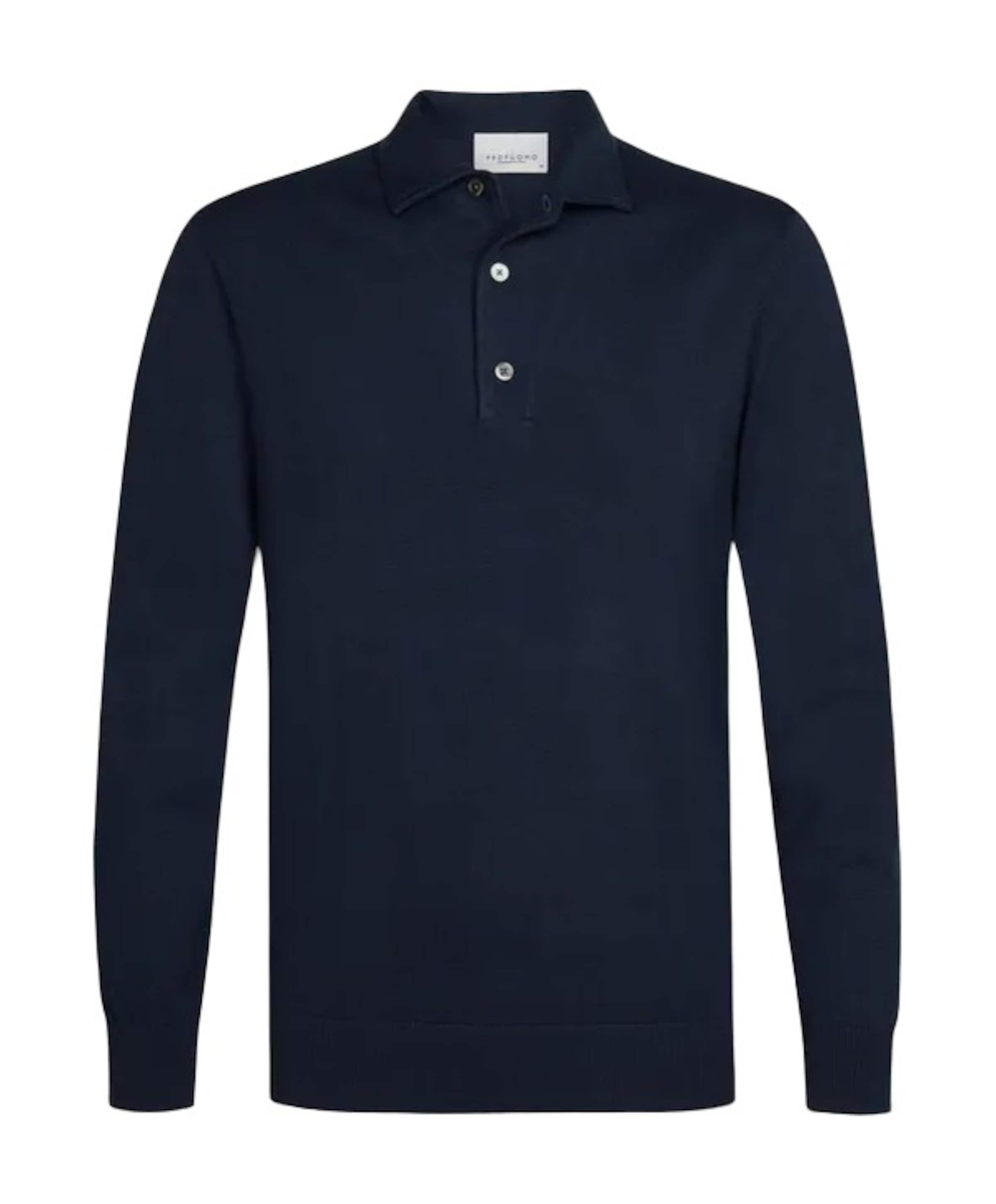 Heren polo blauw