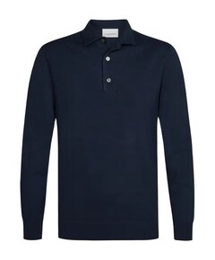 Heren polo blauw