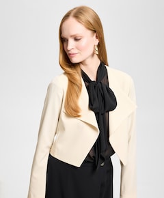 Dames jas beige