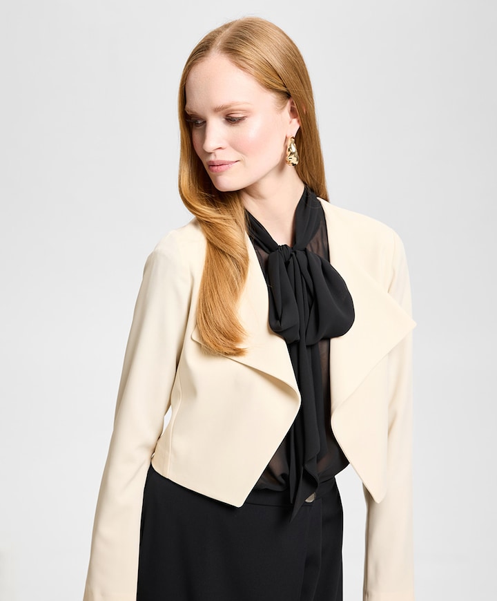 Dames jas beige