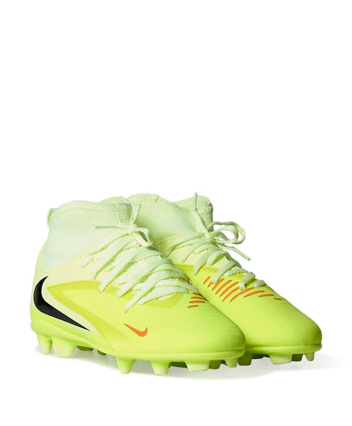 Jr Phantom 6 High Club Fg/mg jongens voetbalschoenen geel