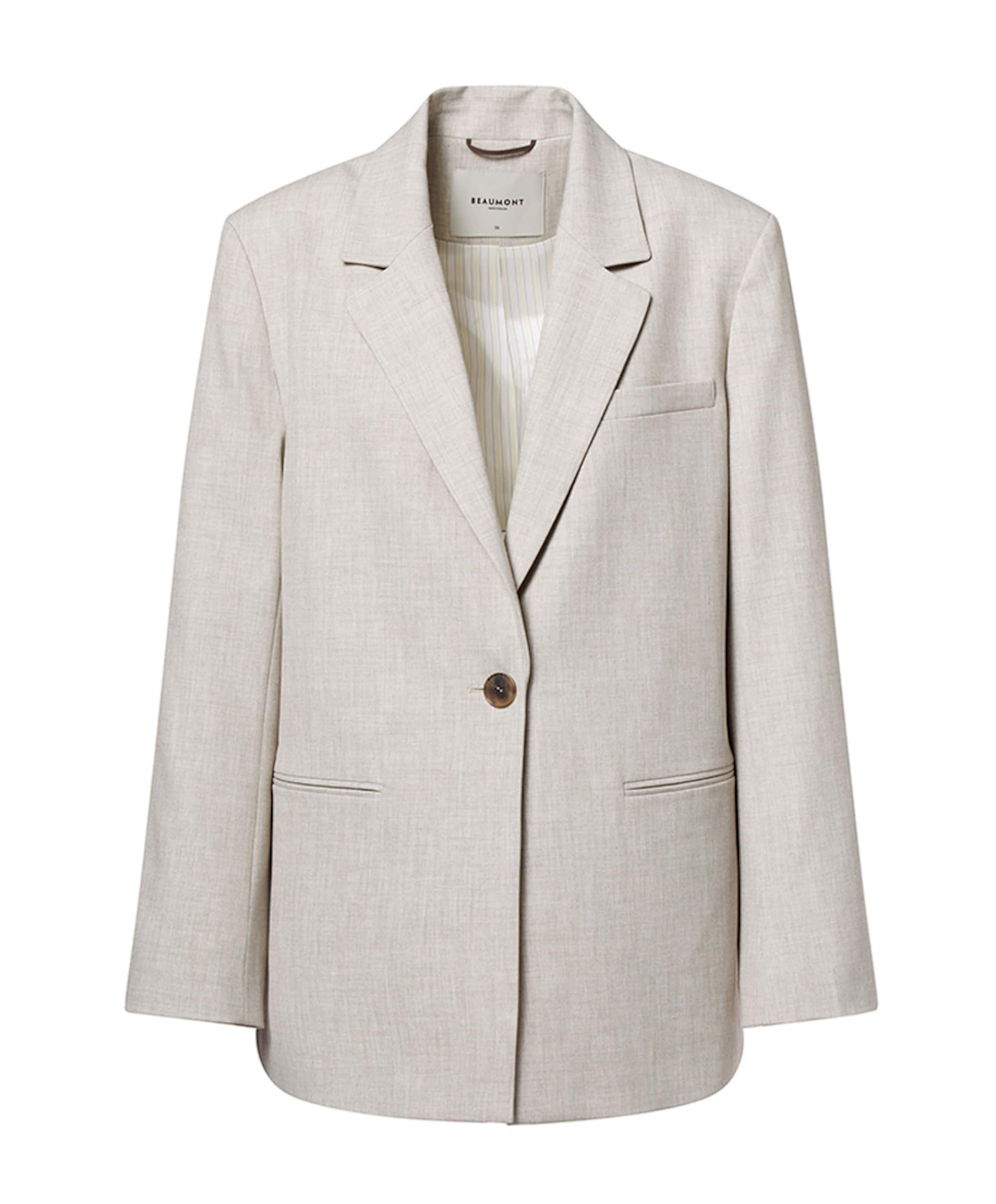 Dames blazer beige