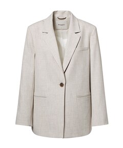 Dames blazer beige